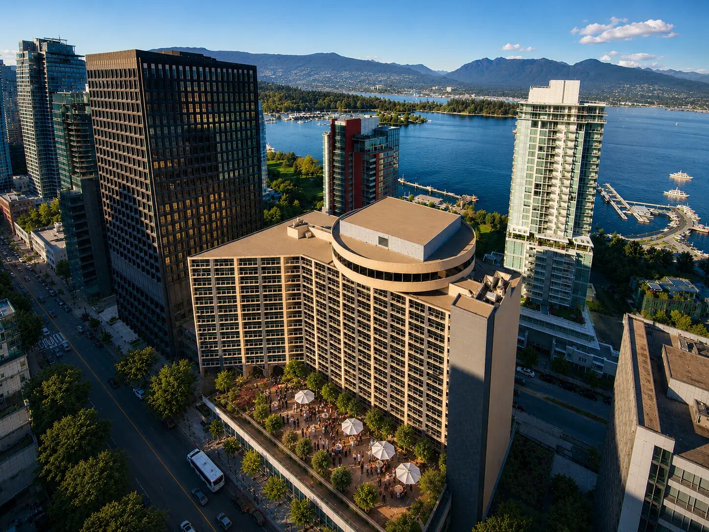 Pinnacle Hotel Harbourfront in Coal Harbour, downtown Vancouver