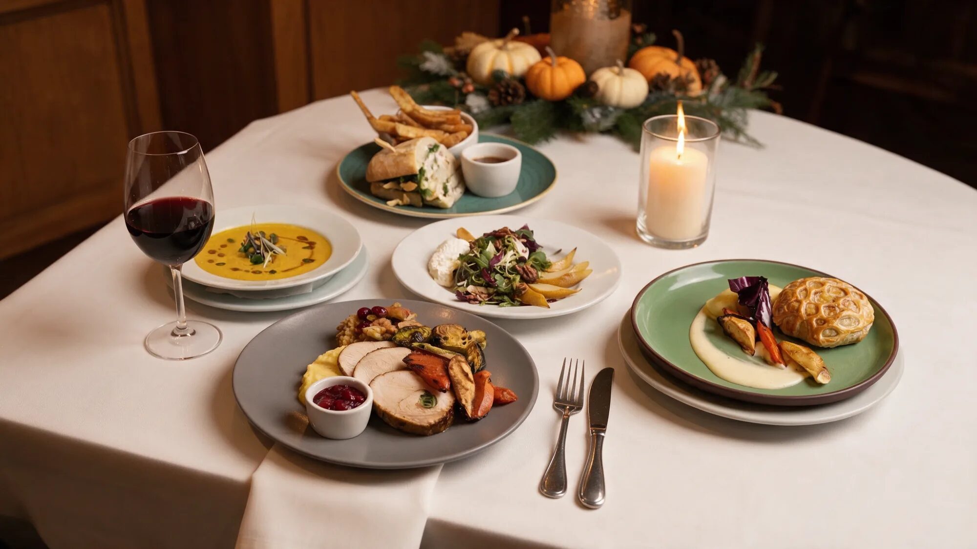 Celebrate Thanksgiving at P2B Restaurant